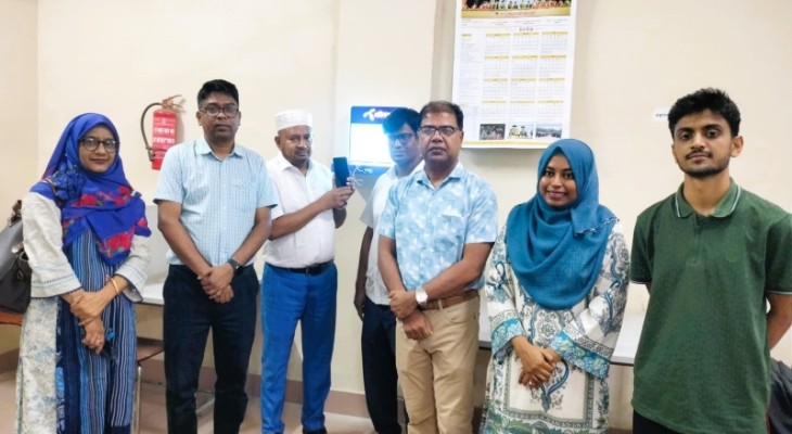 হাবিপ্রবিতে শিক্ষার্থীদের কল্যাণে চার্জিং জোন স্থাপন 